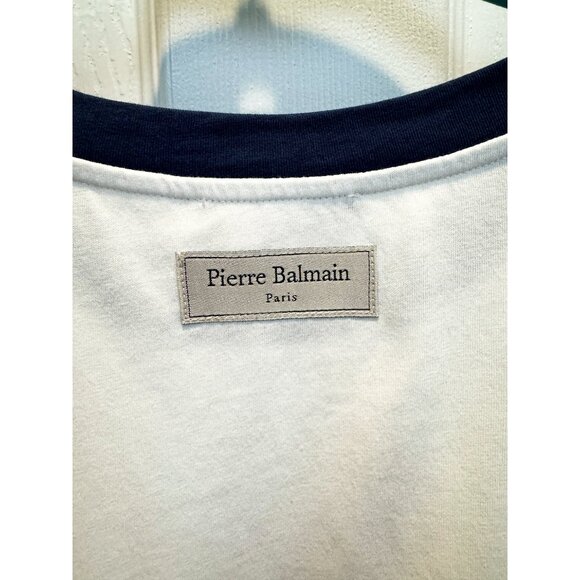 Balmain organic-cotton striped logo T-shirt - Picture 11 of 11